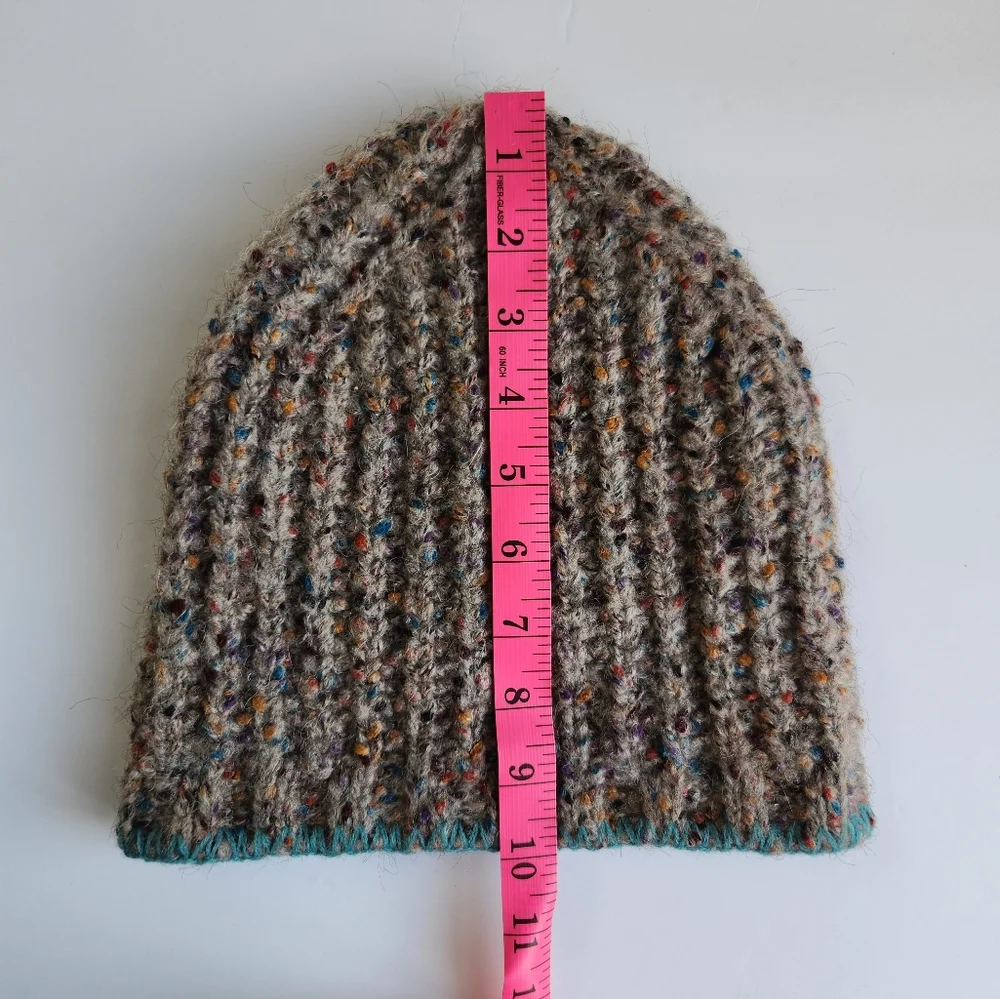 Free People Flecked Knit Multicolor Beanie